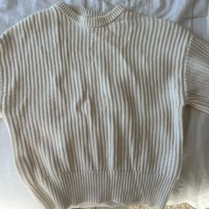 Target cream sweater (a new day)